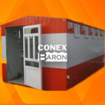 کانکس حمام با راهرو