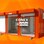 کانکس فروشگاهی سه دهنه