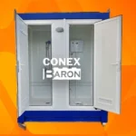 کانکس سرویس بهداشتی 2 چشمه