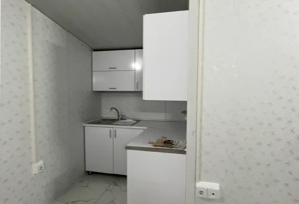 بخشی از نمای داخلی کانکس مسکونی