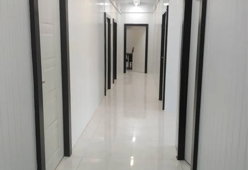 نمای داخلی کانکس کارگاهی کانکس بارون