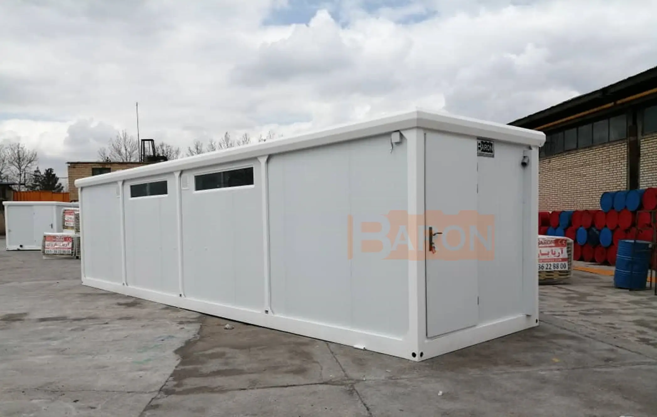 کانکس حمام - کانکس بارون