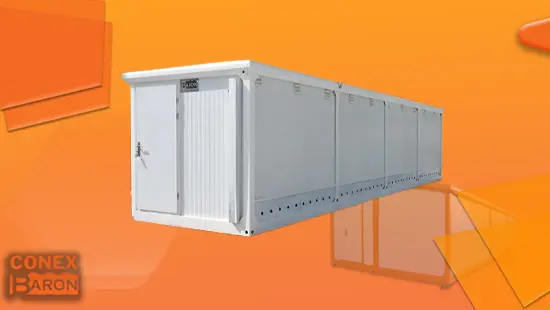 کانکس بهداشتی کانکس بارون؛ سرویس بهداشتی و دوش سیار/ثابت با تهویه و عایق مناسب