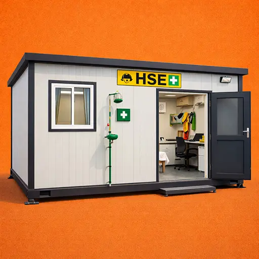 کانکس واحد HSE و بهداشت کارگاهی